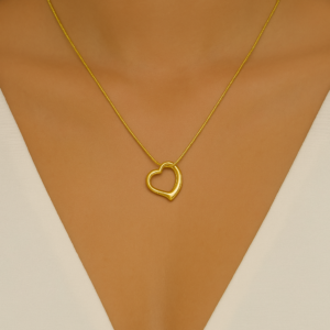 Golden Dewdrop Set – Necklace & Earrings